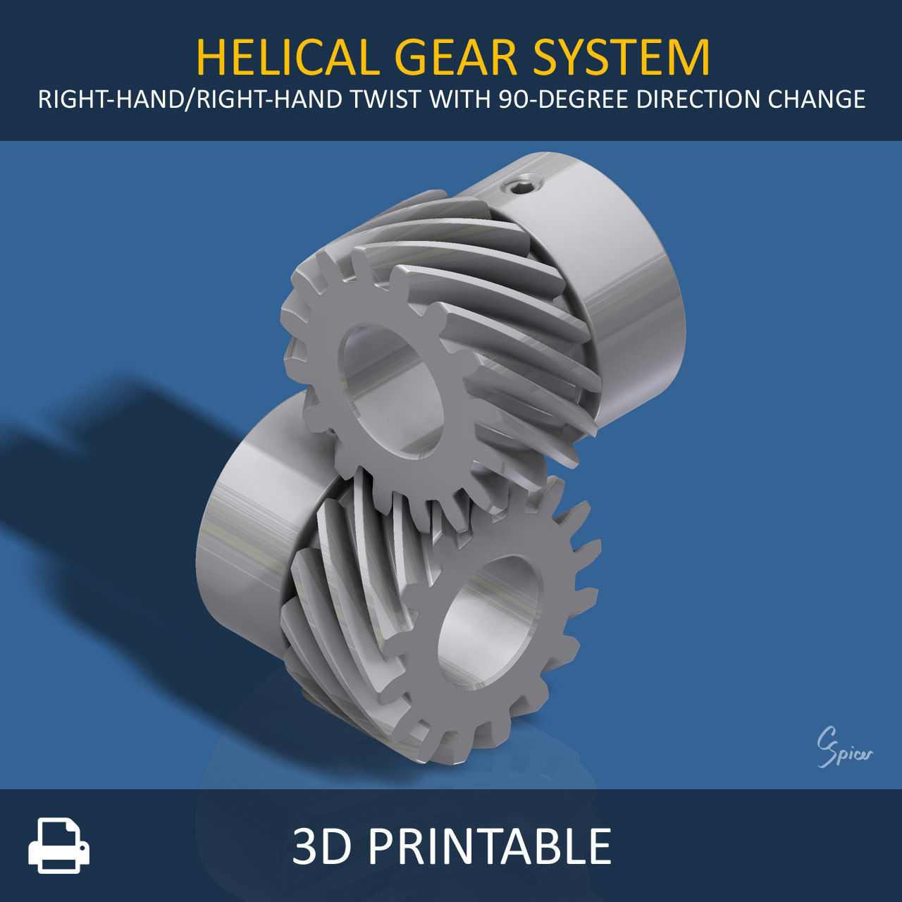 Ultimate Gear Collection 3D print model_69