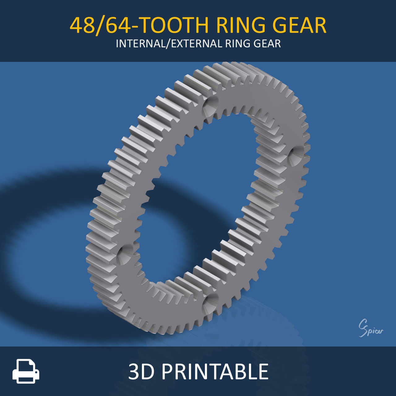 Ultimate Gear Collection 3D print model_47