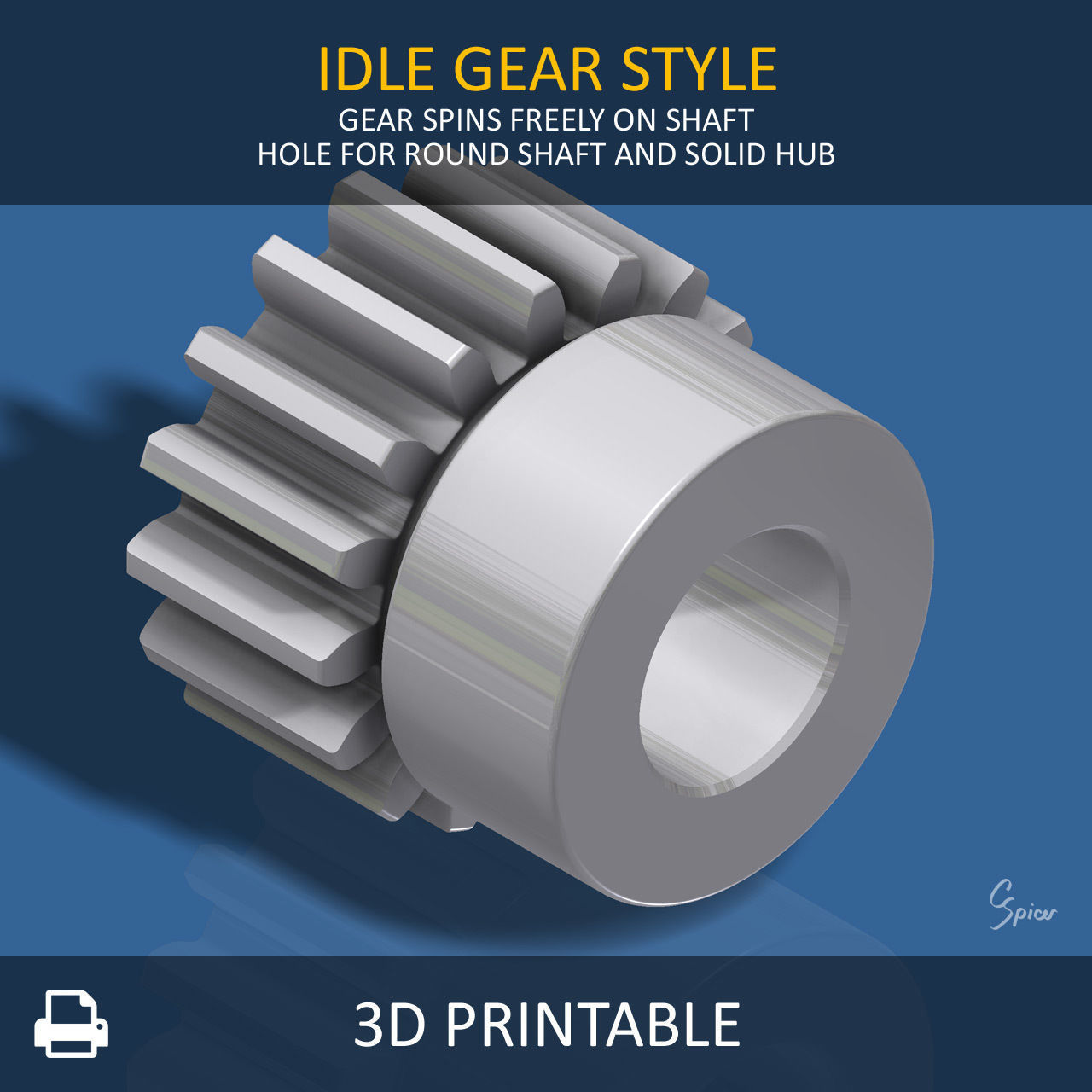Ultimate Gear Collection 3D print model_16