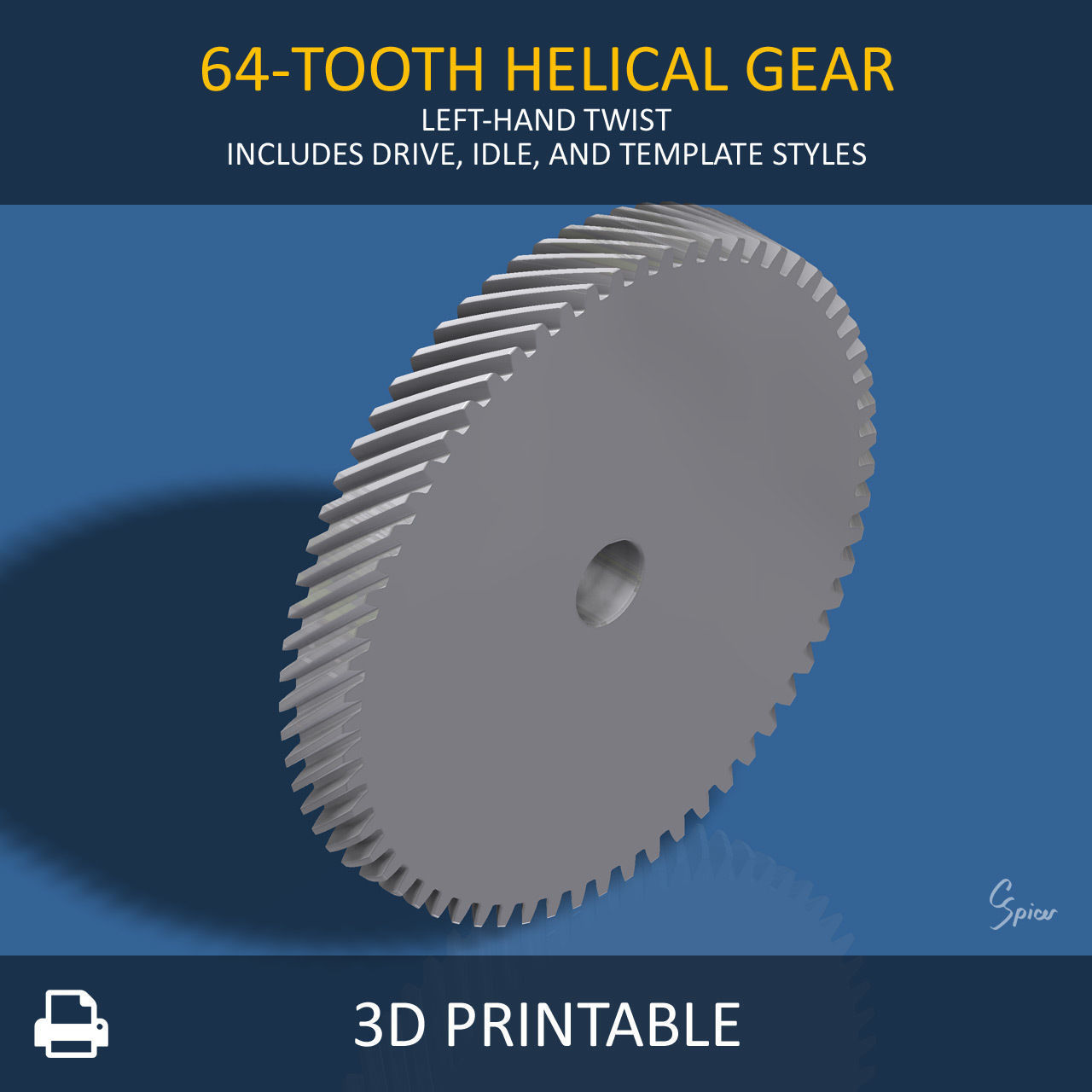 Ultimate Gear Collection 3D print model_63