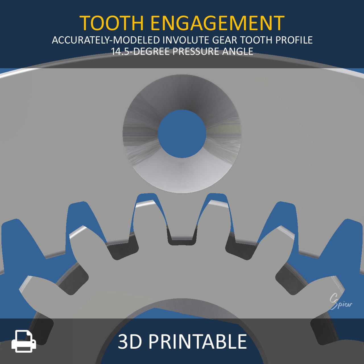 Ultimate Gear Collection 3D print model_51