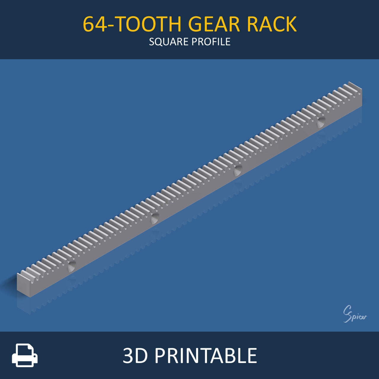 Ultimate Gear Collection 3D print model_23