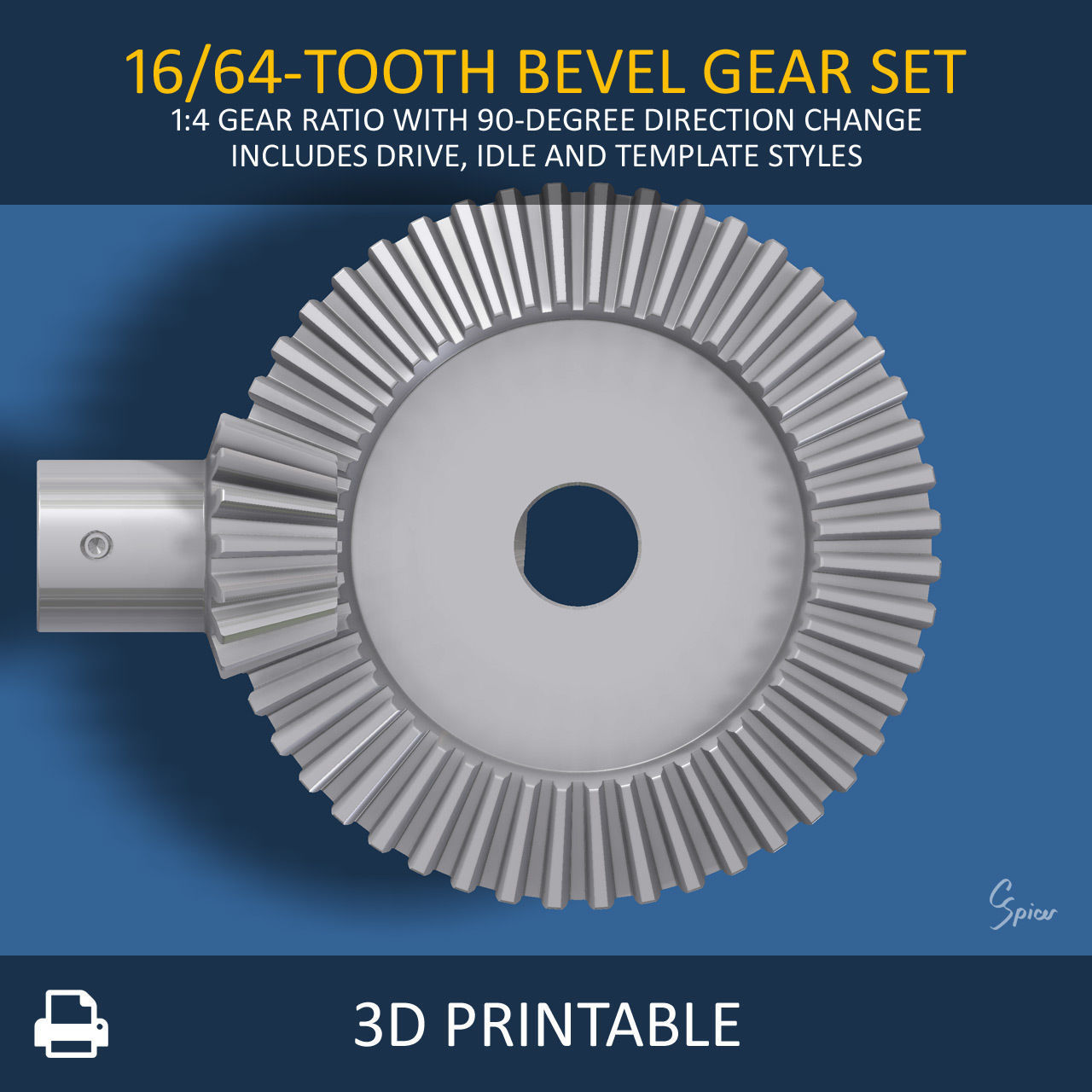 Ultimate Gear Collection 3D print model_77