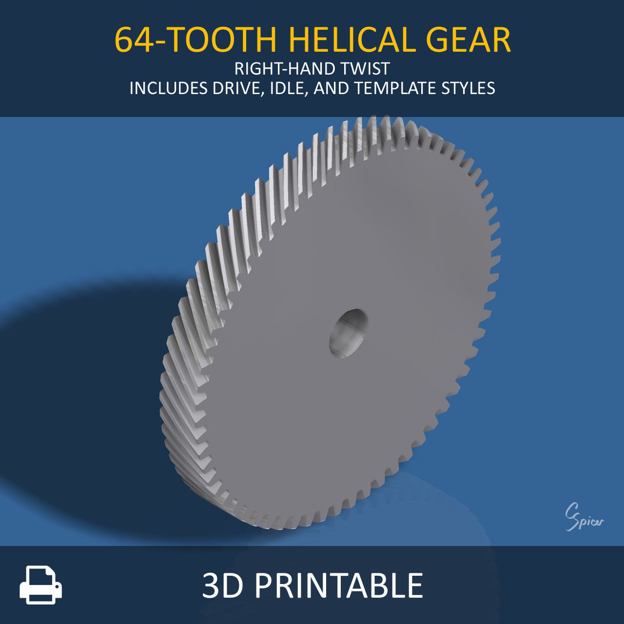 Ultimate Gear Collection 3D print model_57
