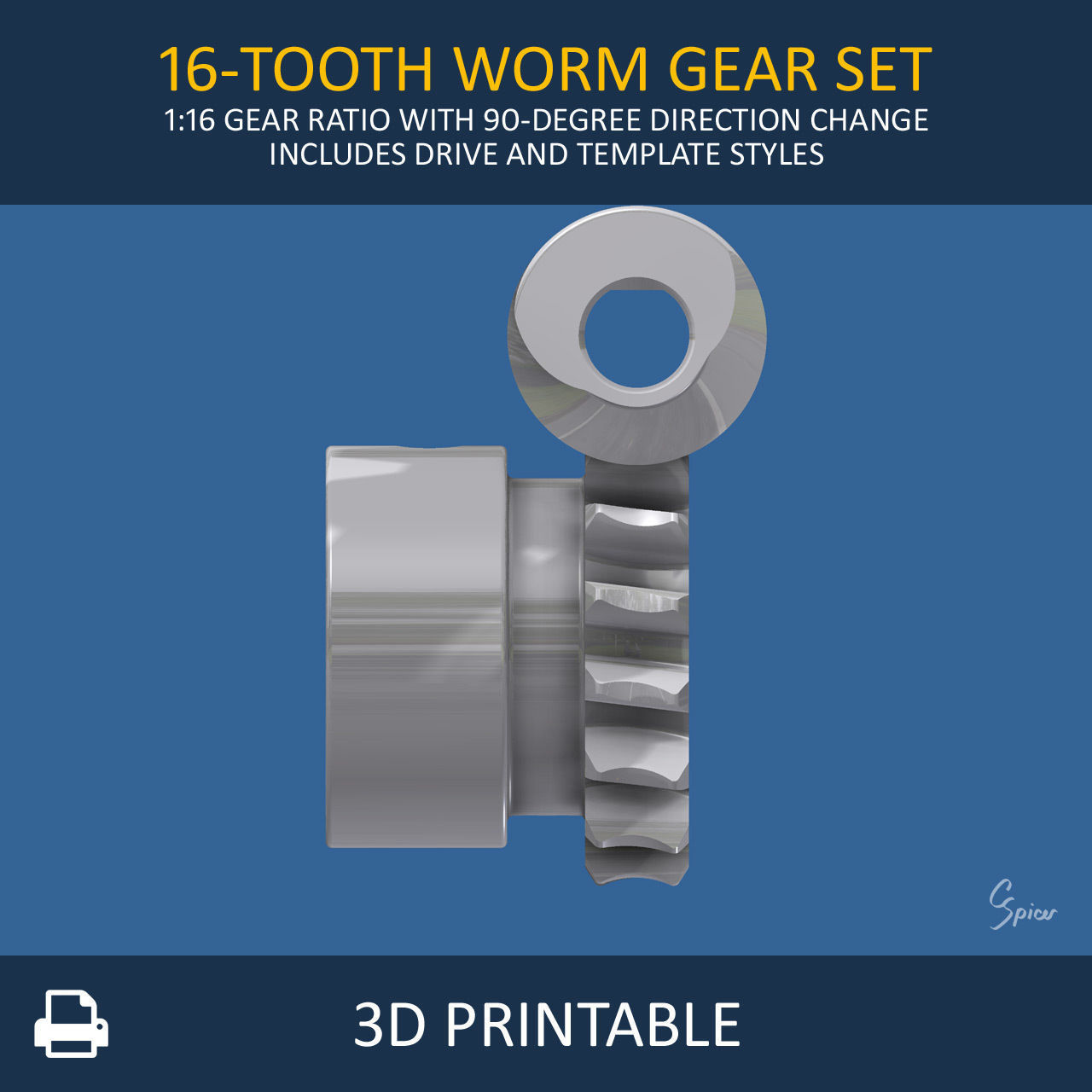 Ultimate Gear Collection 3D print model_82