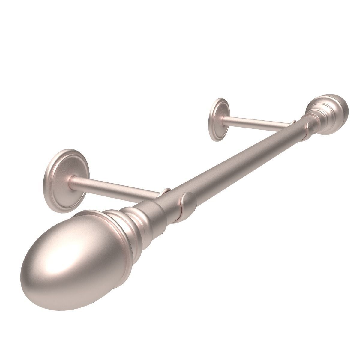 Curtain Rods No4 3D model_10