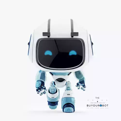 Lovely robot - friendly toy companion  3D model