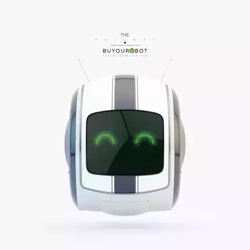 Cute rolling bot toy VI