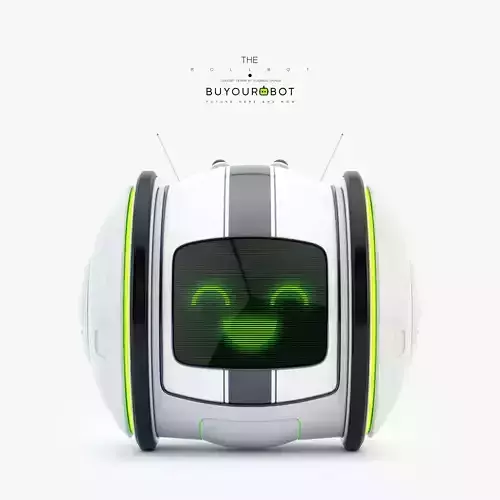 Cute rolling bot toy IV