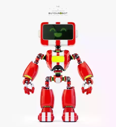 Digital robotic retro bot III