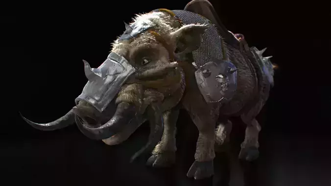 Armored Wild Boar