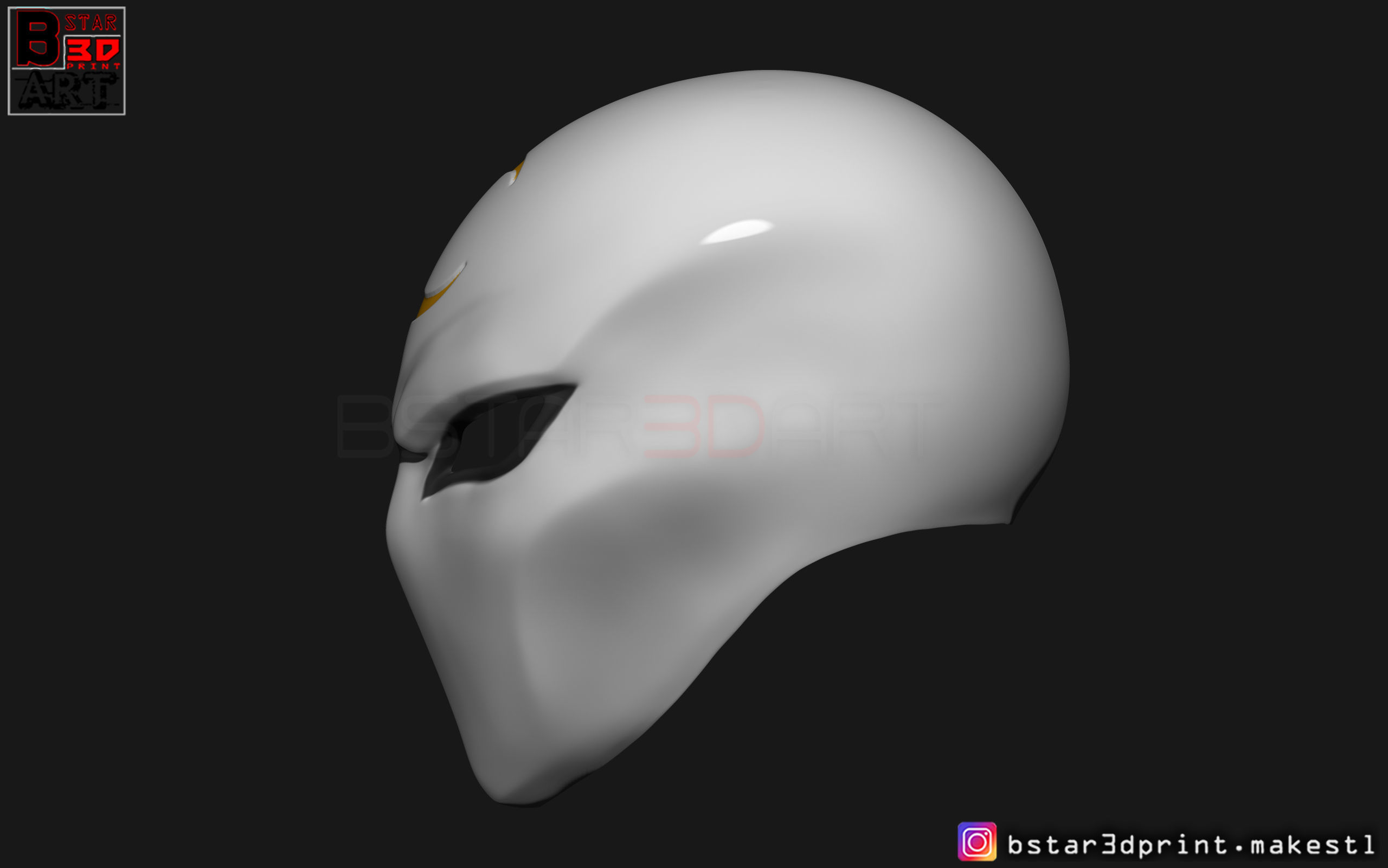 Moon Knight Mask - Marvel Comic helmet  3D print model_8