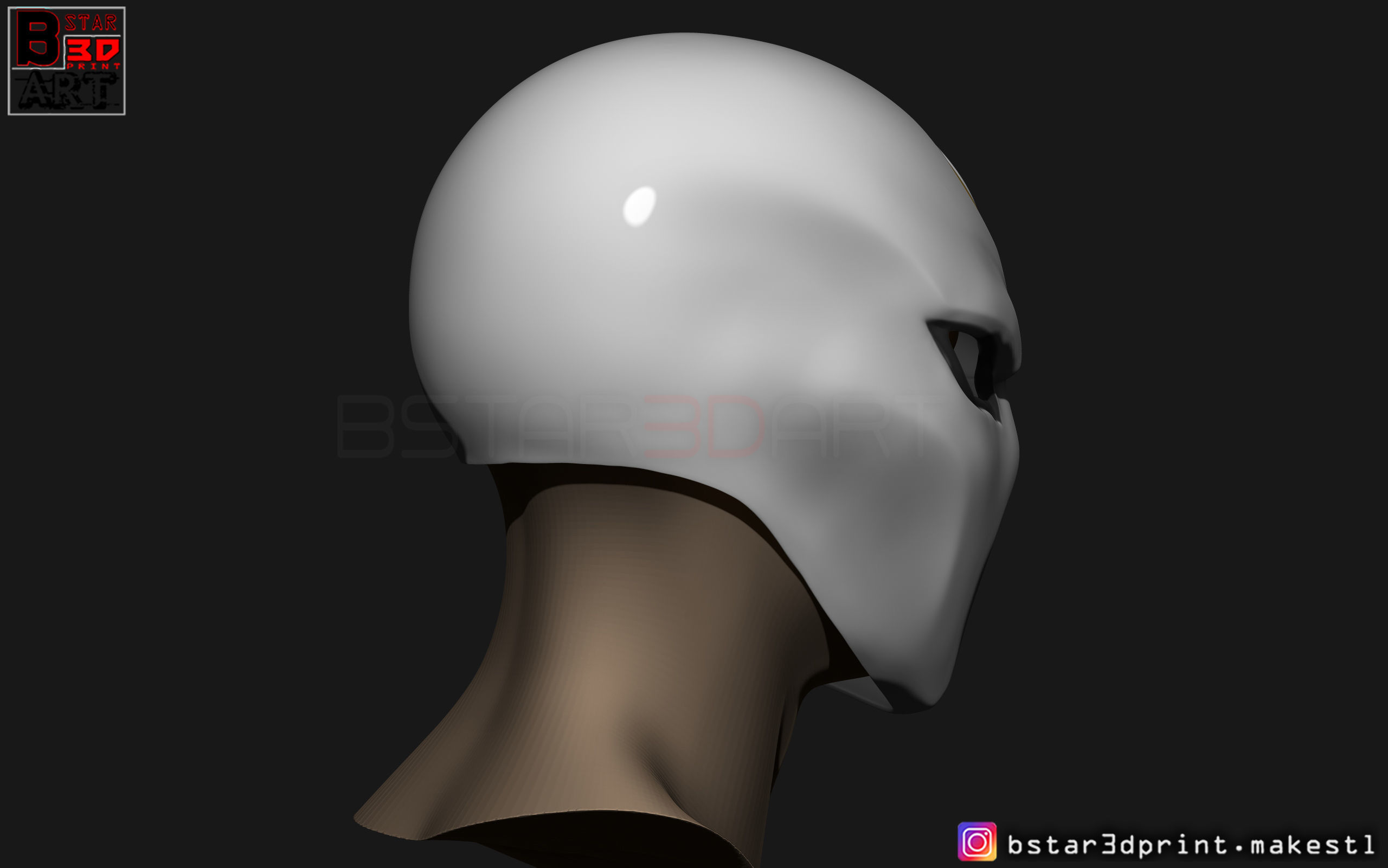 Moon Knight Mask - Marvel Comic helmet  3D print model_16