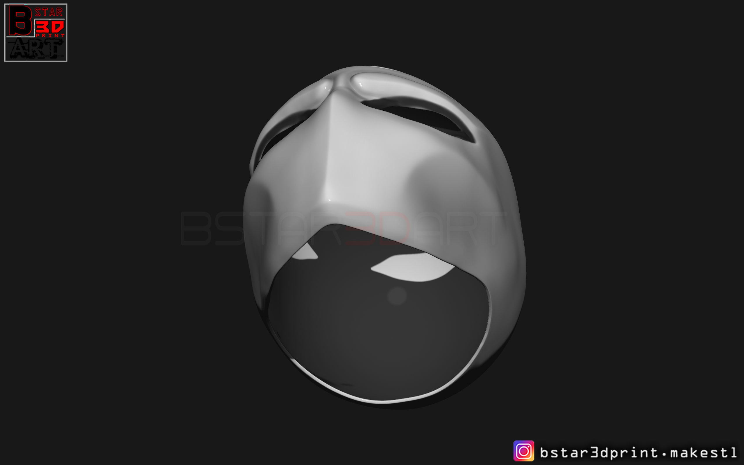 Moon Knight Mask - Marvel Comic helmet  3D print model_12