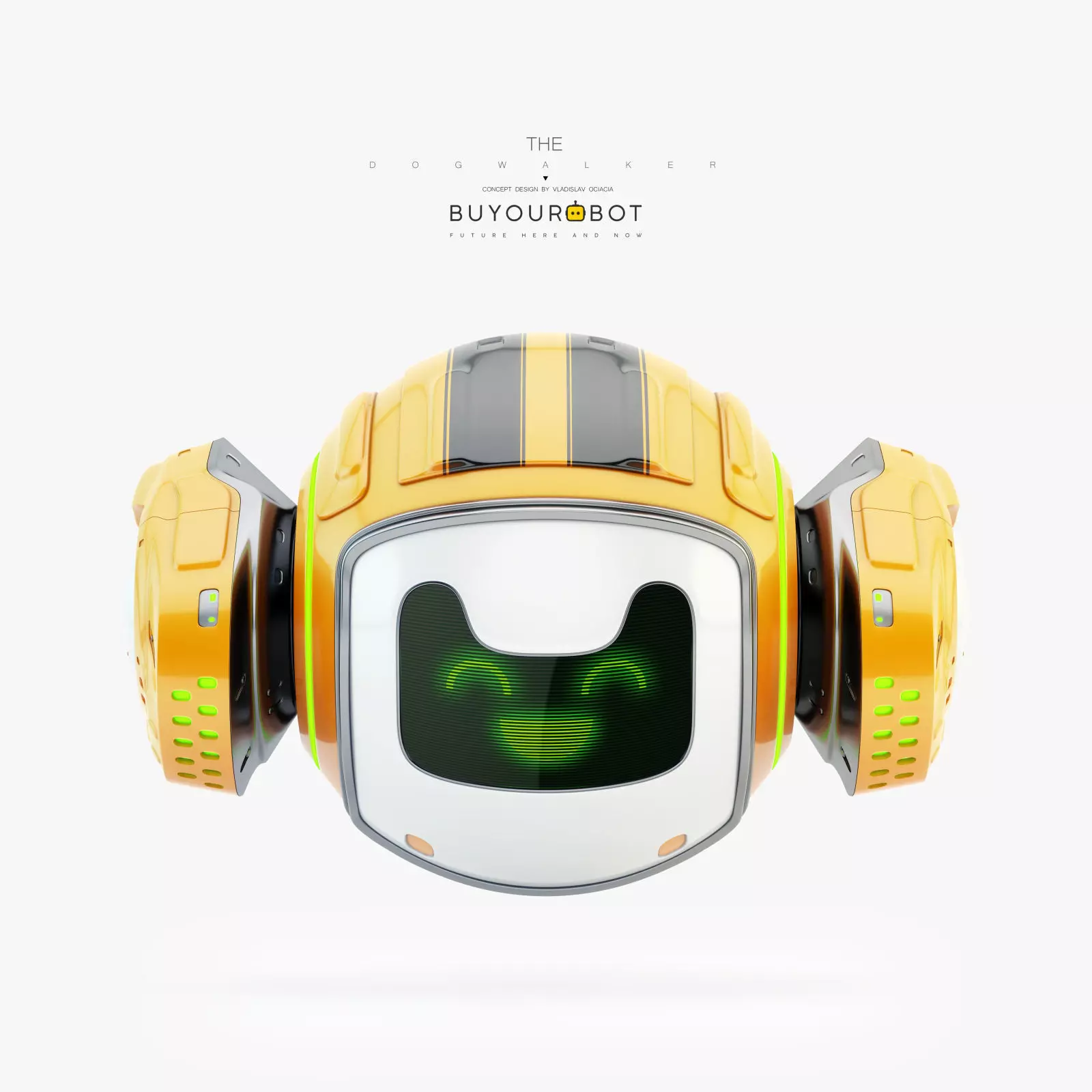 Dog walker VII bot 3D model_0