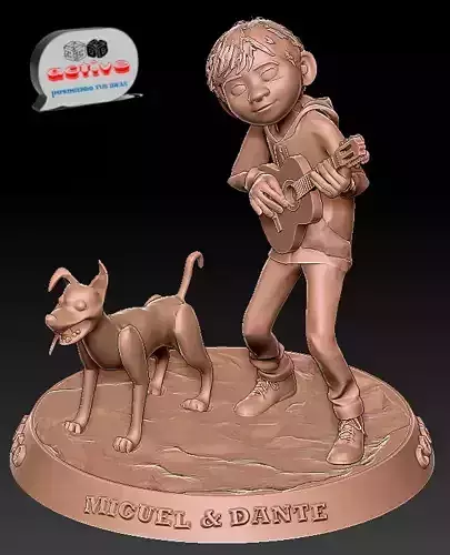 Coco - Miguel y Dante