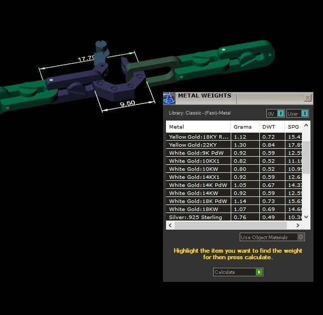  links and lock  with bolts  3D print model_3