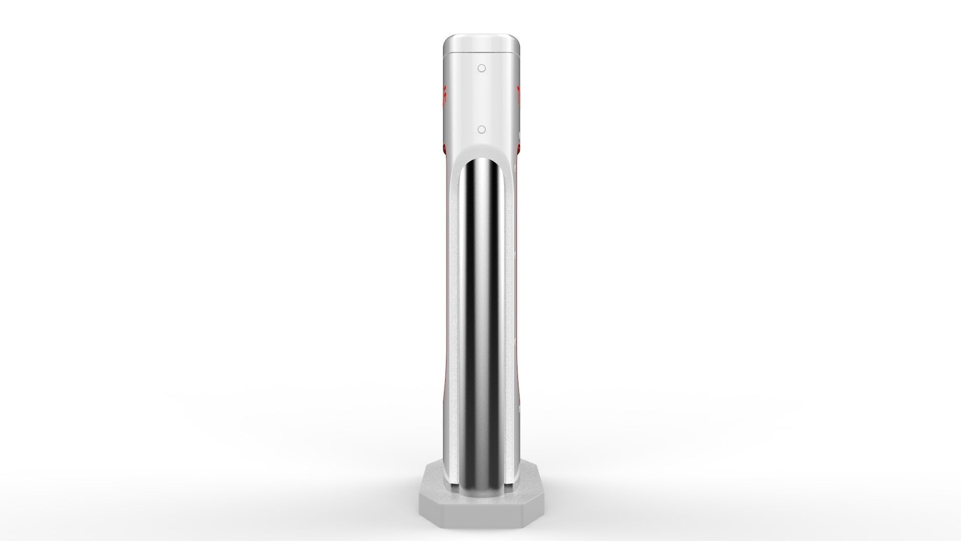 Tesla Electric Vehicle Charging Station 3D model_7