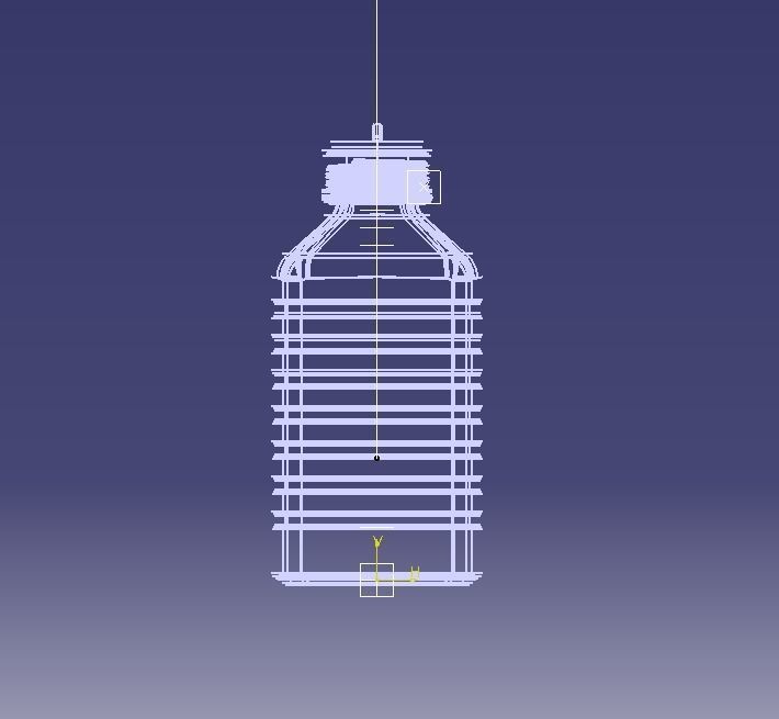 Water Flask 3D print model_7