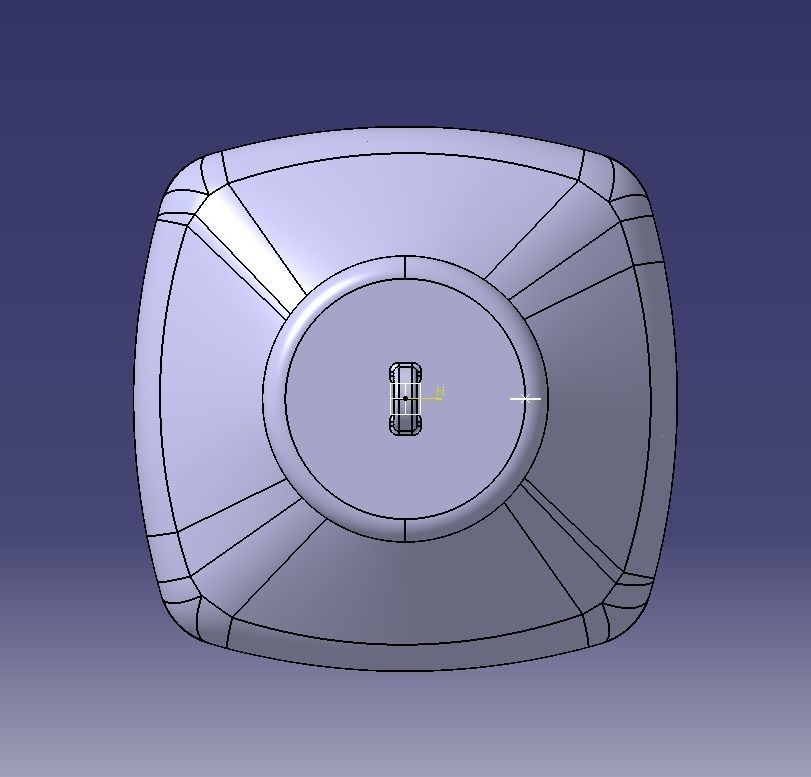 Water Flask 3D print model_4