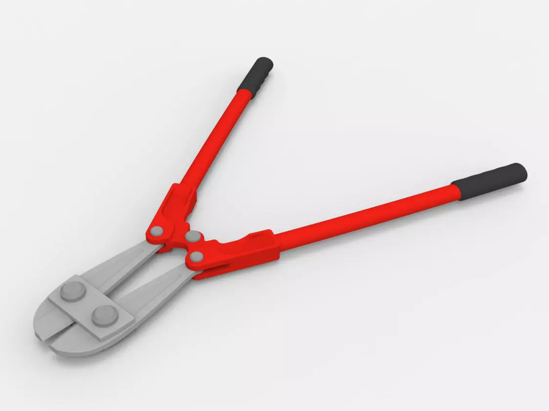 Pliers Max Bolt Cutter 3D model_0