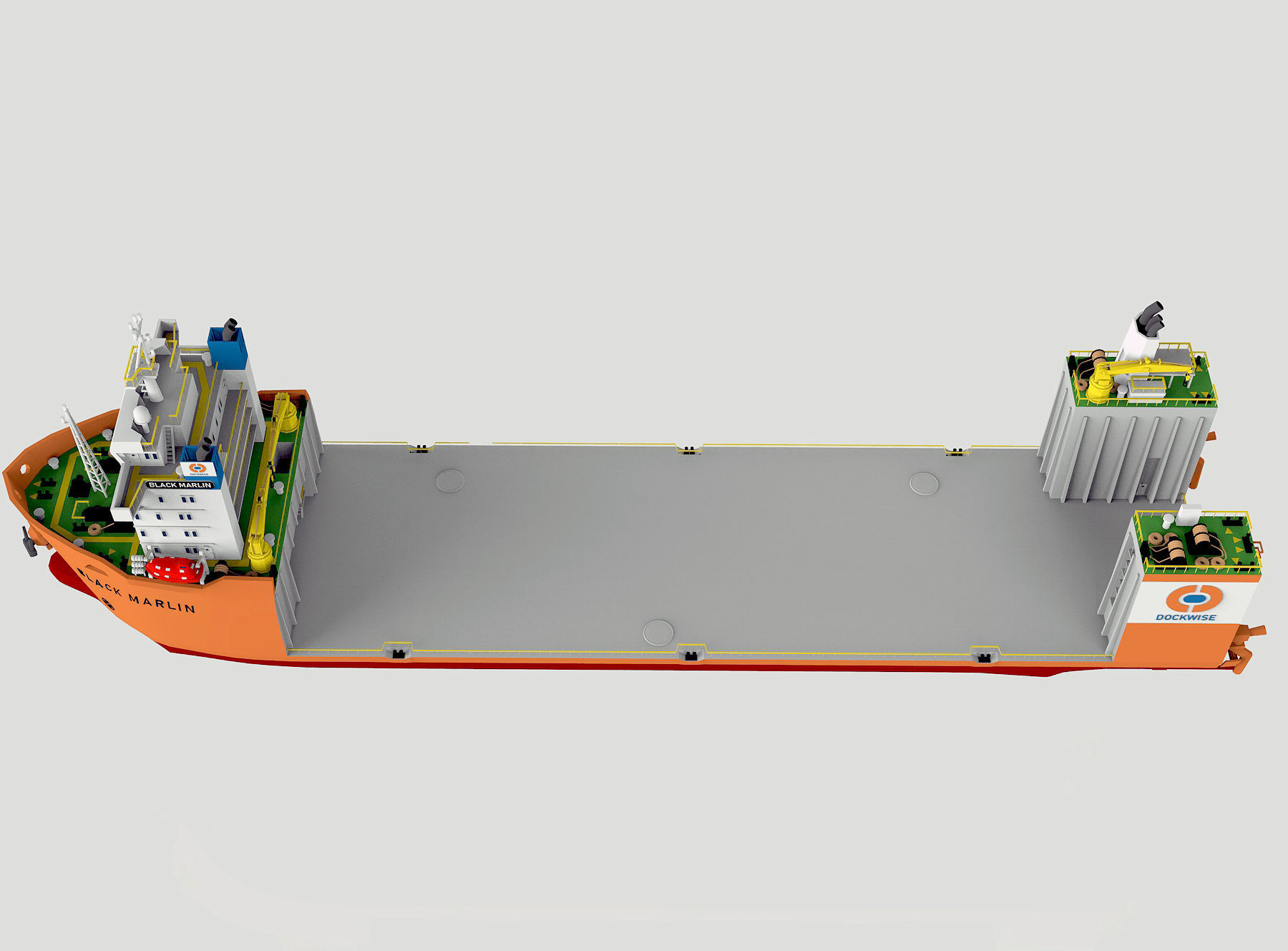 Black Marlin lowpoly Low-poly 3D model_9