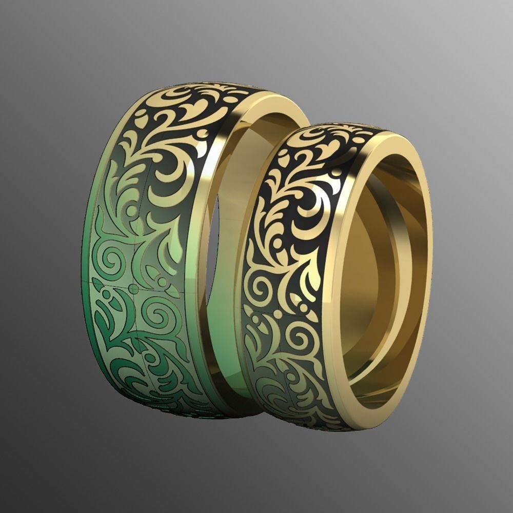 Ring pk 48 3D print model_1