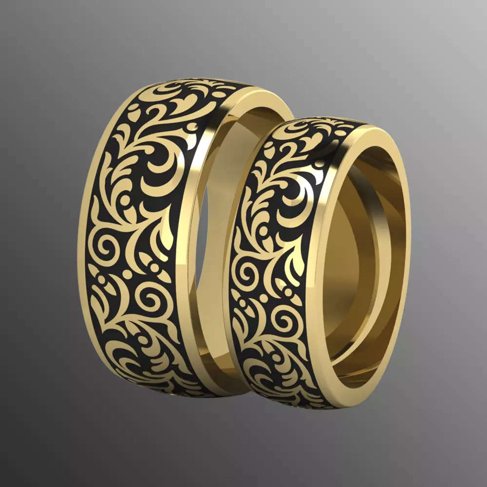 Ring pk 48 3D print model_0