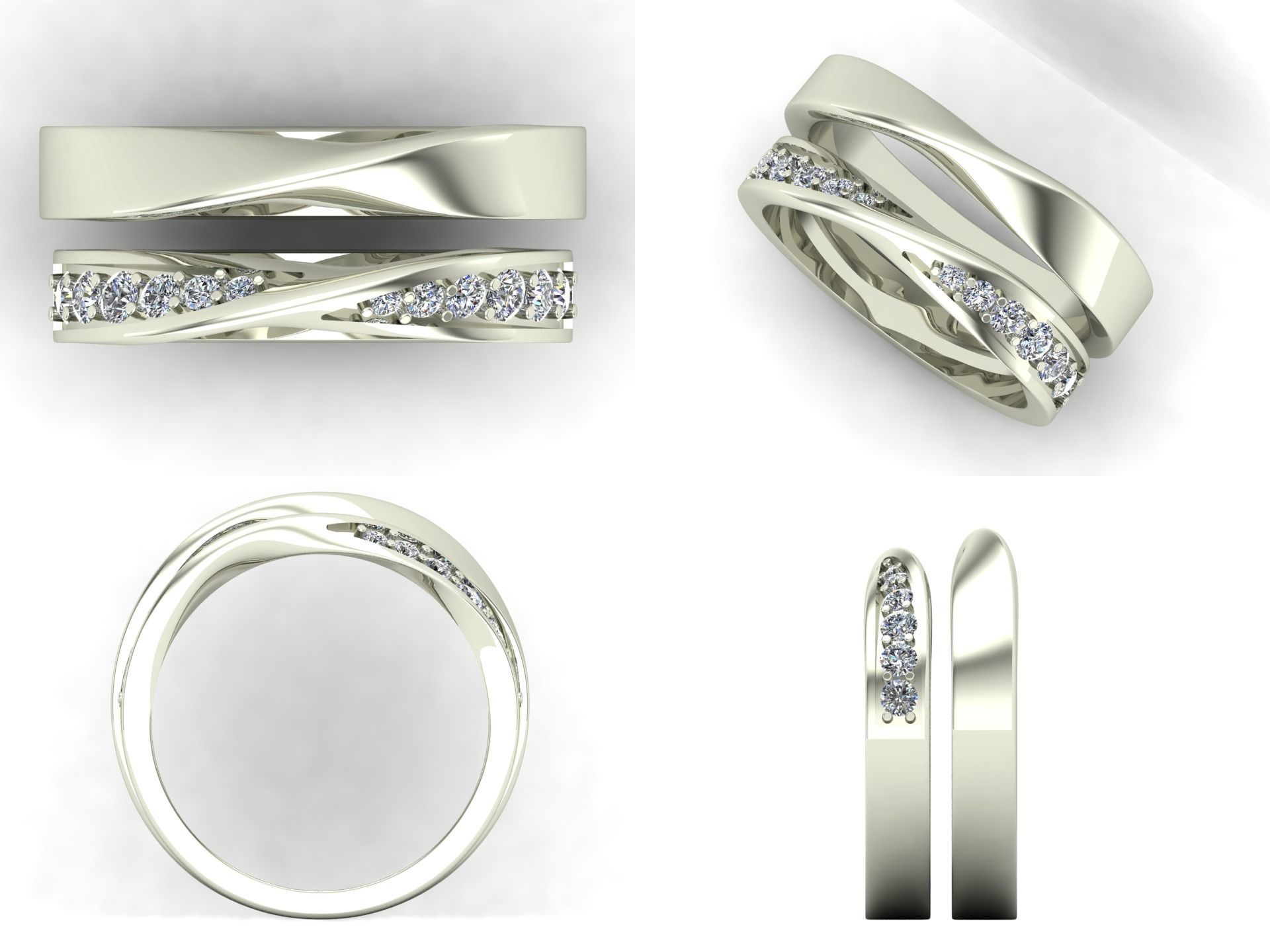 Ring pk 49 3D print model_5