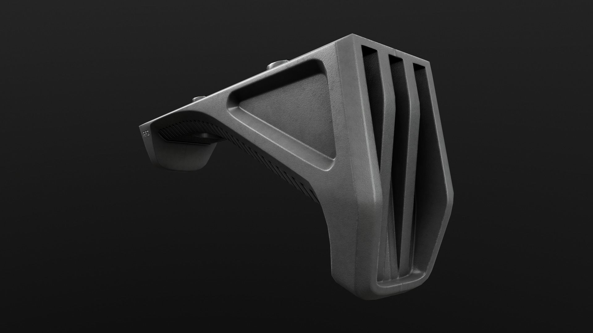 Magpul M-LOK AFG Angled Fore Grip Low-poly 3D model_25