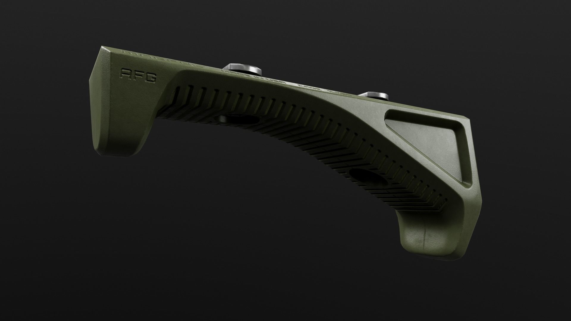Magpul M-LOK AFG Angled Fore Grip Low-poly 3D model_18