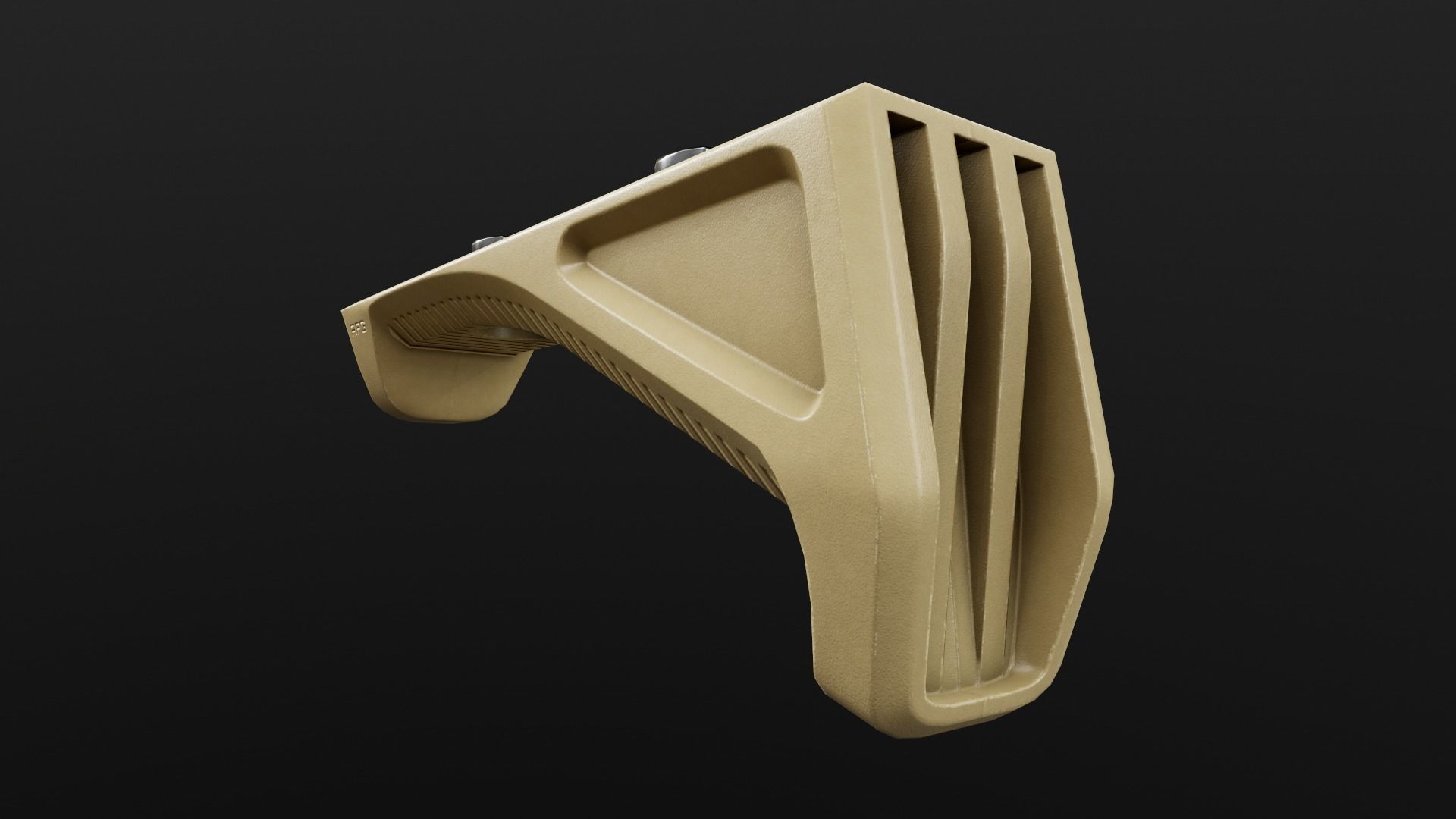 Magpul M-LOK AFG Angled Fore Grip Low-poly 3D model_24