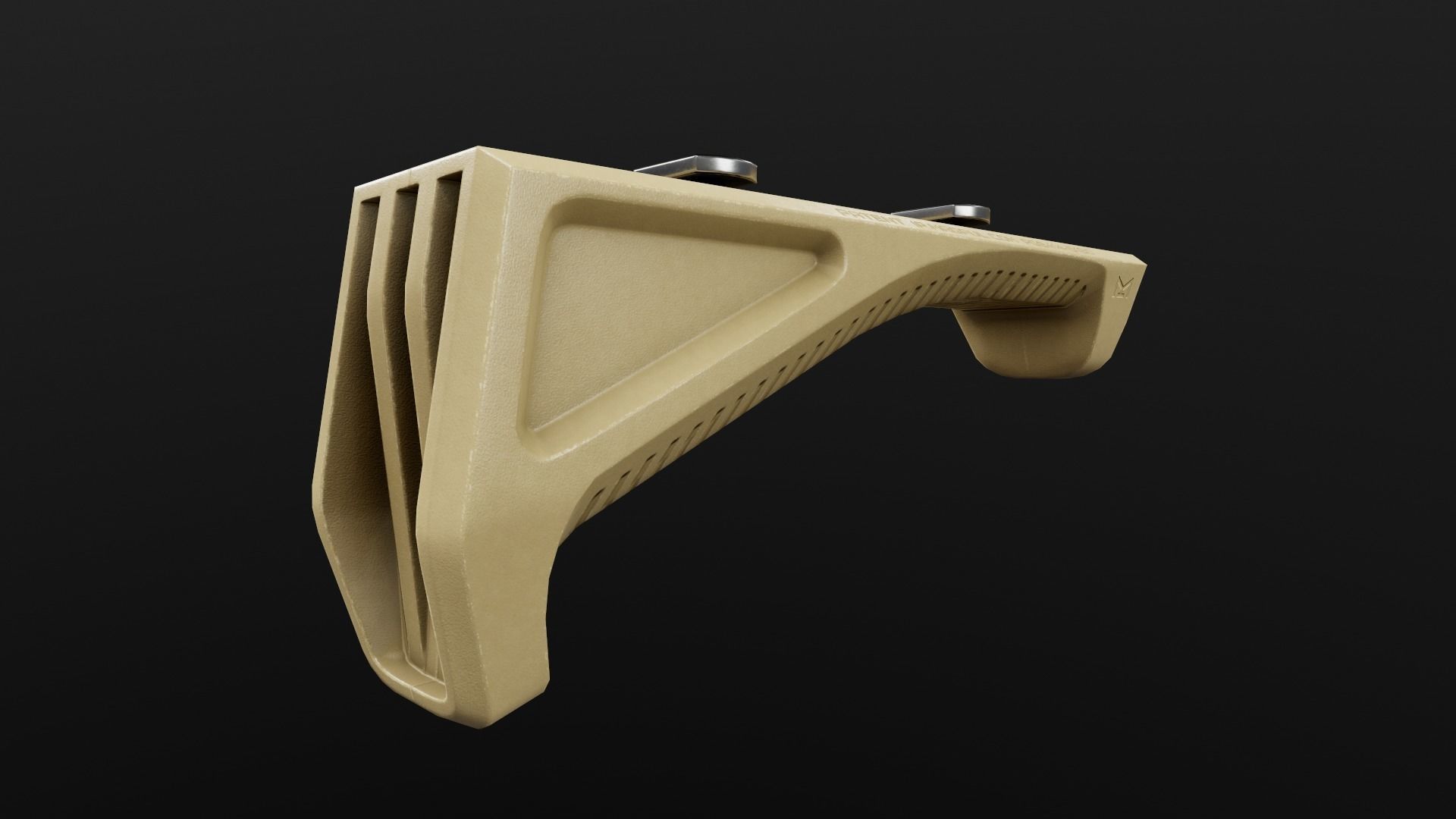 Magpul M-LOK AFG Angled Fore Grip Low-poly 3D model_32