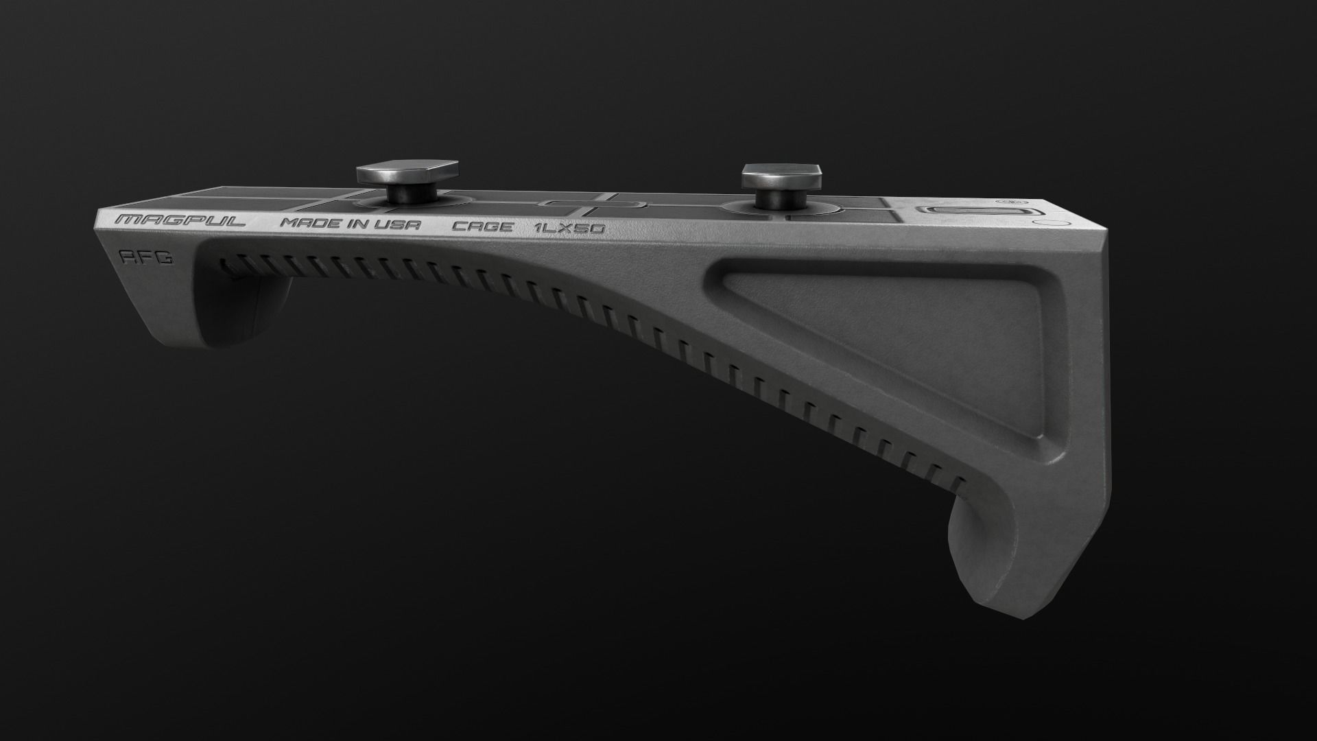 Magpul M-LOK AFG Angled Fore Grip Low-poly 3D model_21