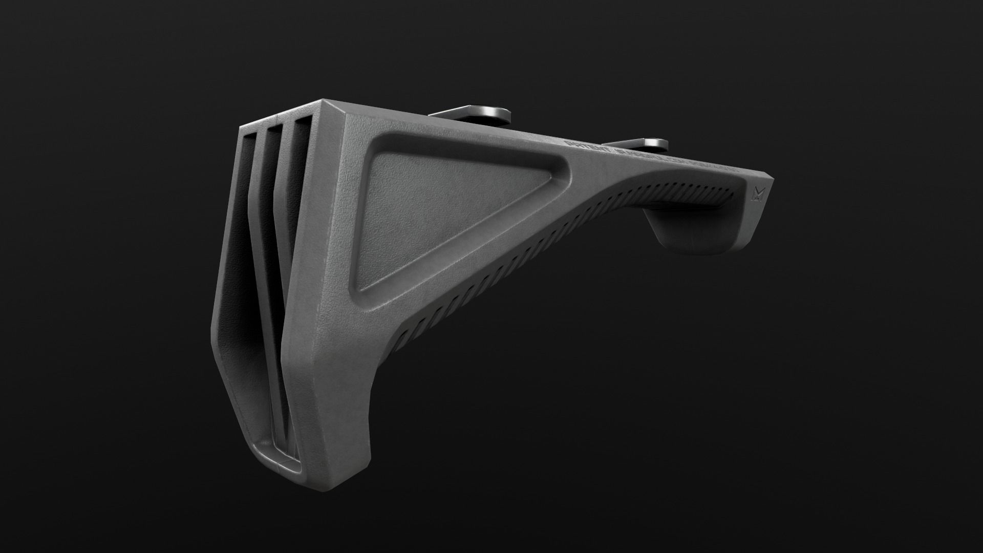 Magpul M-LOK AFG Angled Fore Grip Low-poly 3D model_33