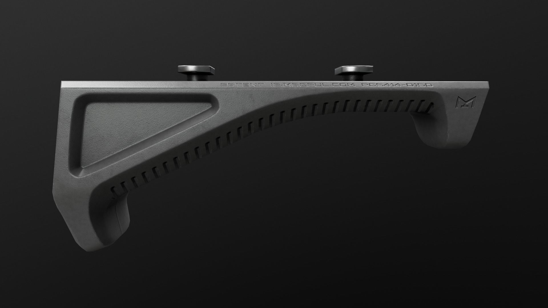 Magpul M-LOK AFG Angled Fore Grip Low-poly 3D model_5