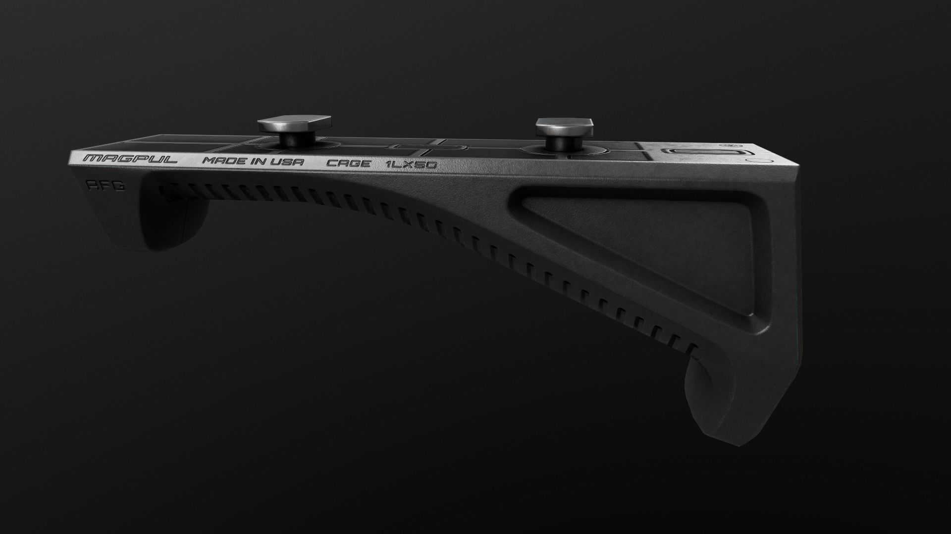 Magpul M-LOK AFG Angled Fore Grip Low-poly 3D model_19