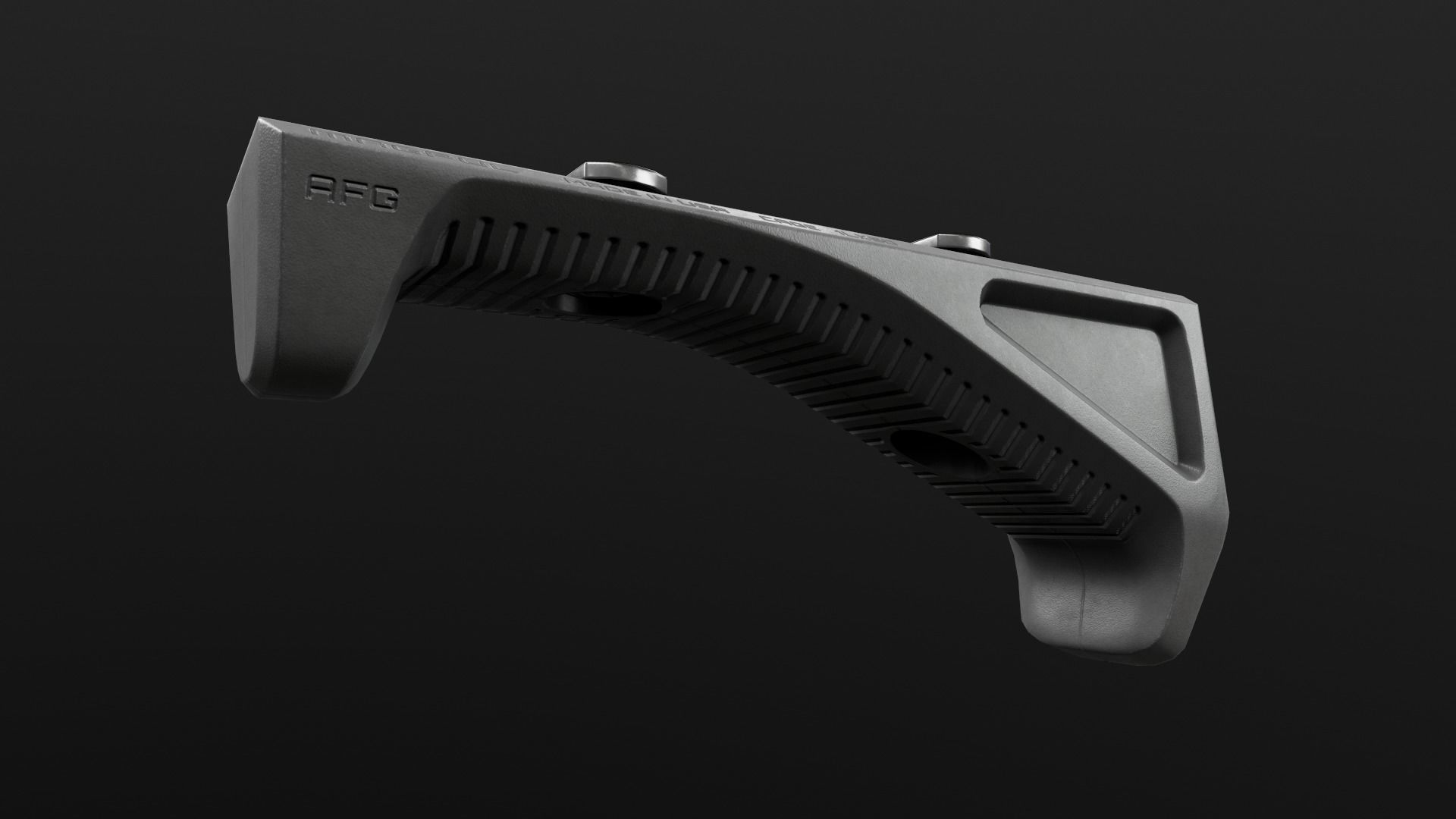 Magpul M-LOK AFG Angled Fore Grip Low-poly 3D model_17