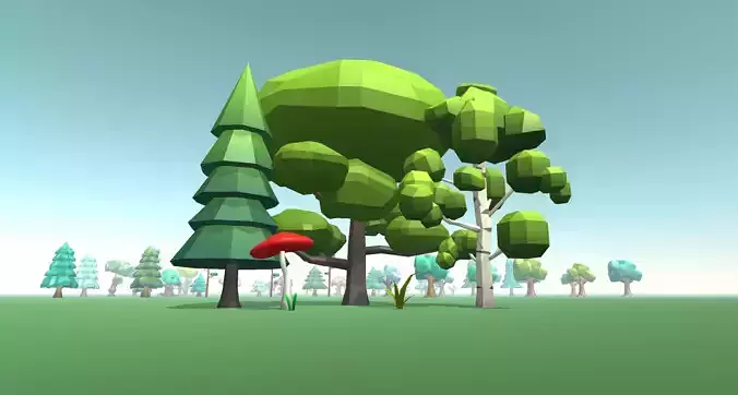 Low Poly Trees Pack