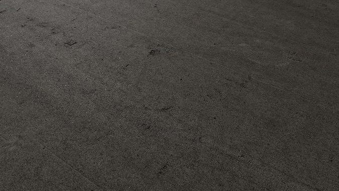 Asphalt scan 53 tile 3D model