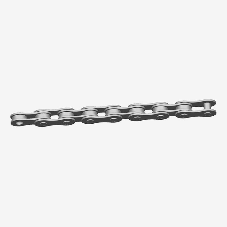 Cadena bicycle chain 3D print model_5