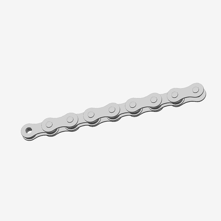 Cadena bicycle chain 3D print model_8