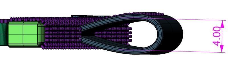 Gun pendant print model 3D print model_17