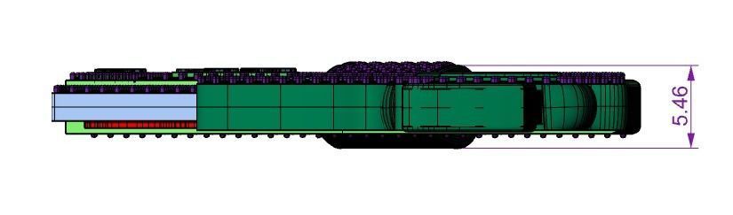 Gun pendant print model 3D print model_12