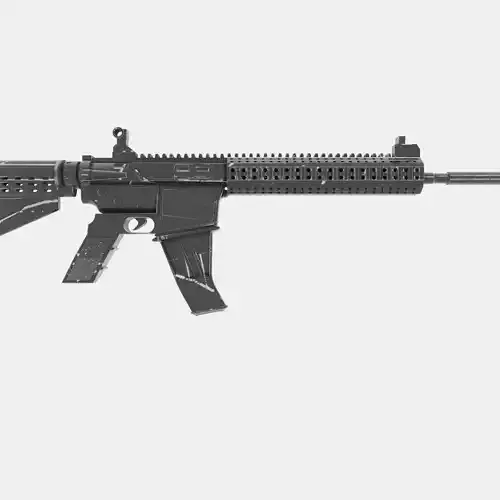 GUN M416 3D model