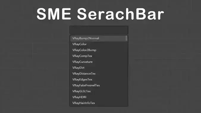 SME SearchBar 3D model