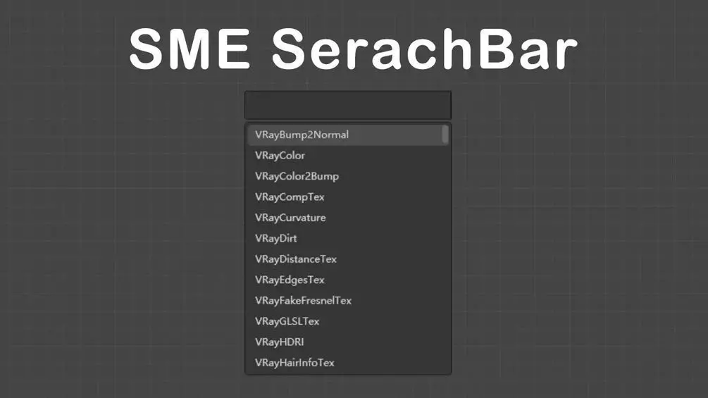 SME SearchBar 3D model