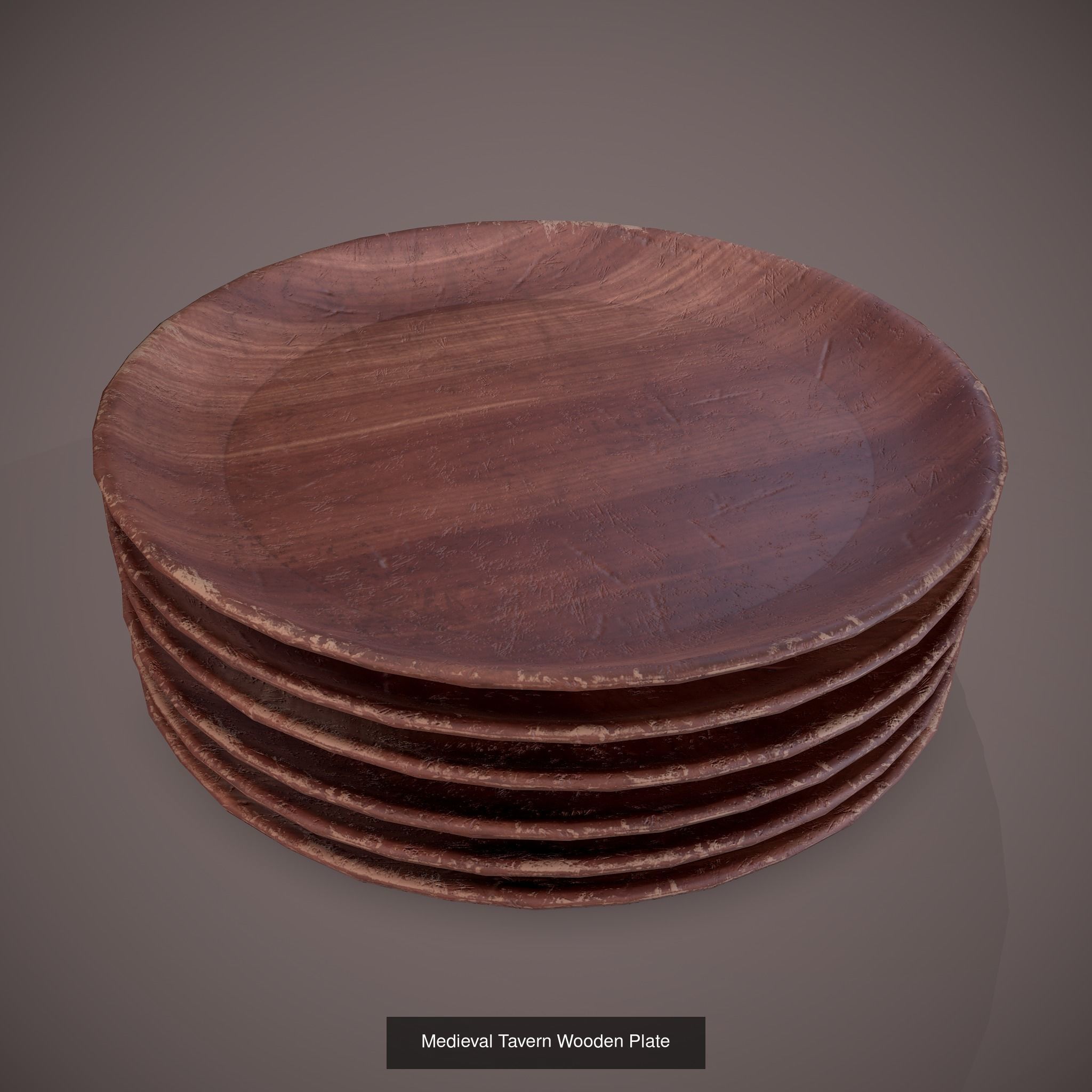 Medieval Tavern Dinner Scene  3D Model Collection_53