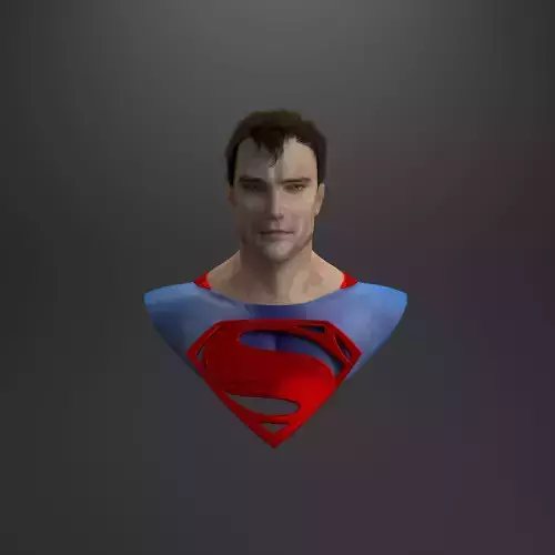 Superman - realistic bust