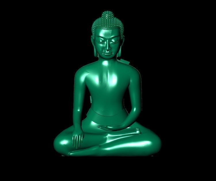 Buddha Cambodia 2019 3D model_2